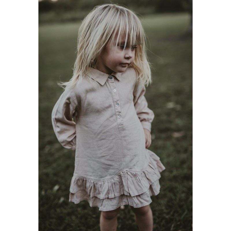 Juul Dress Grey Beige