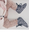 Moons Baby Ava Booties Grey Cheetah