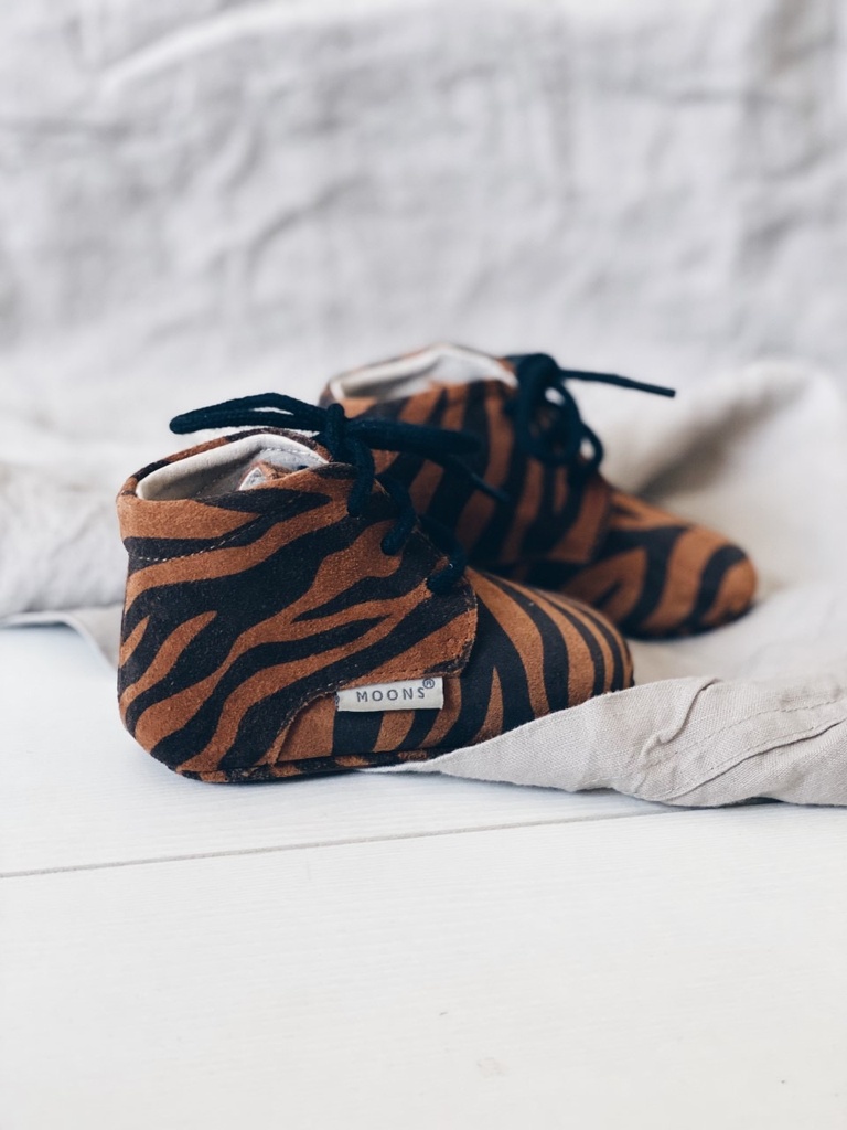 Moons Baby Ava Booties Tiger