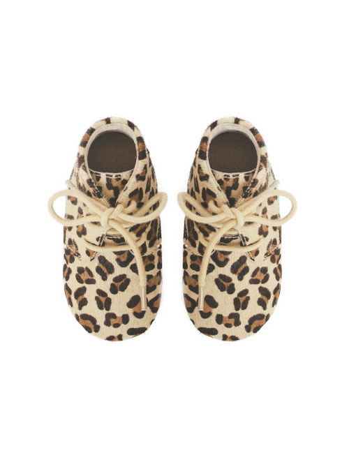 Moons Baby Ava Booties Leopard