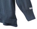 Finn Cardigan Lagoon Cotton Detail Hem