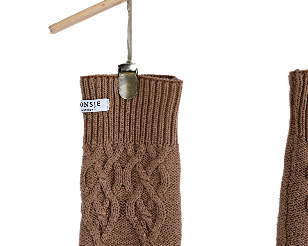 Suzi Legwarmers Warm Taupe