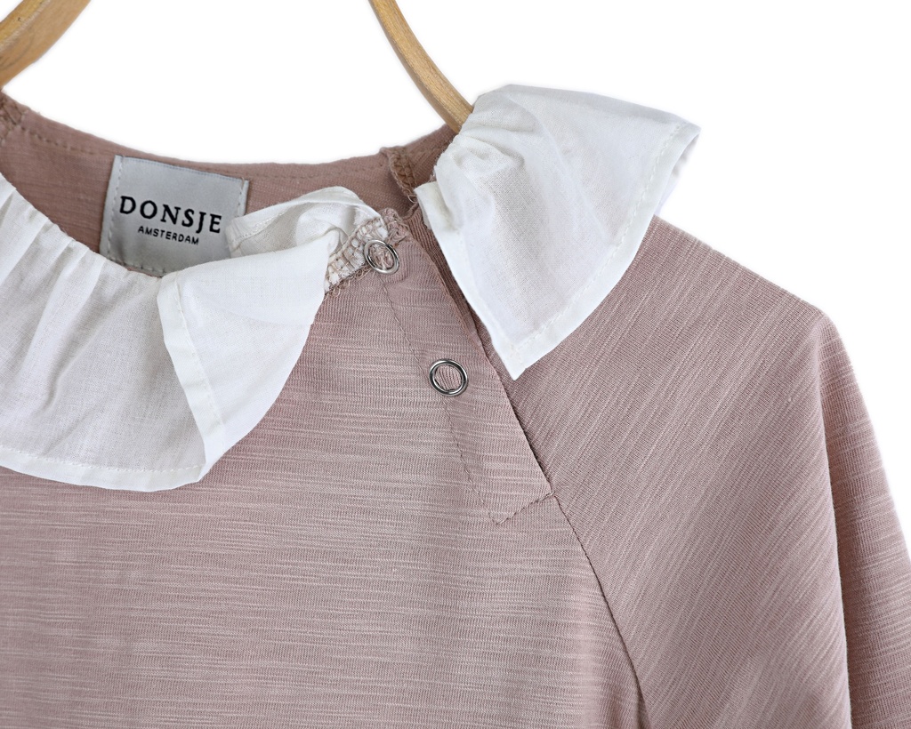 Augusta Shirt Dusty Pink Collar