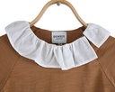 Augusta Shirt Mocha Bisque Collar