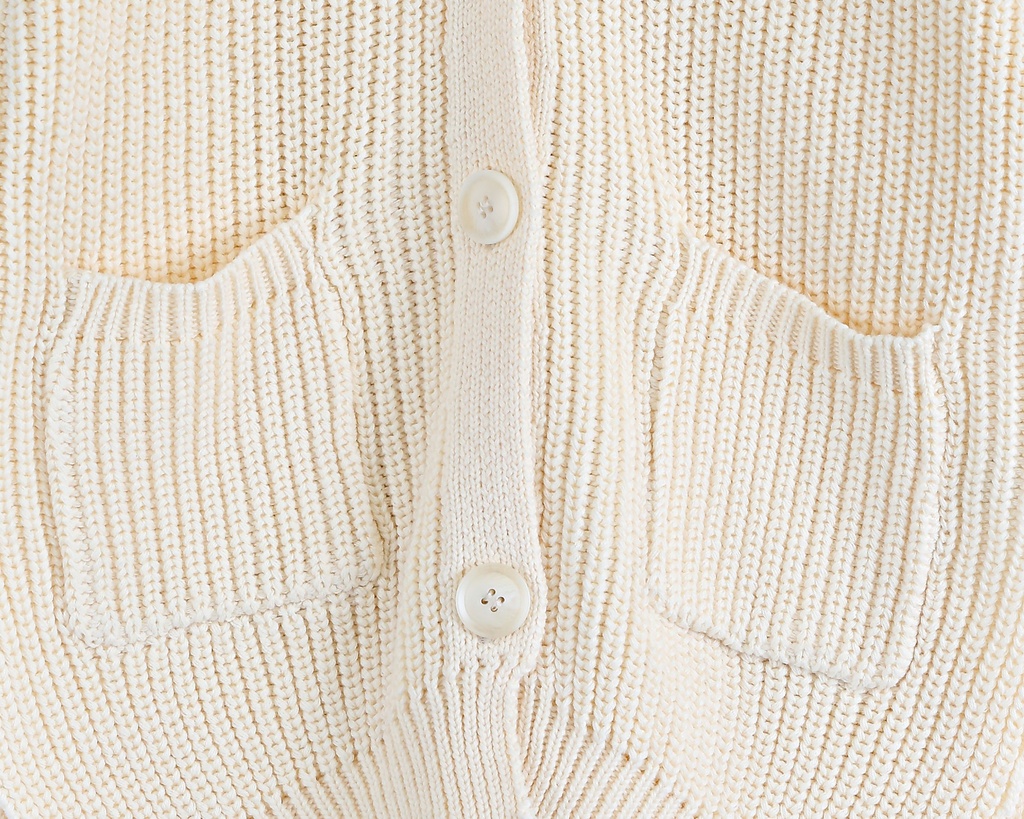 Macky Cardigan Winter Cream