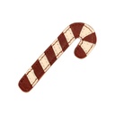 Josy Hairclip Candy Cane