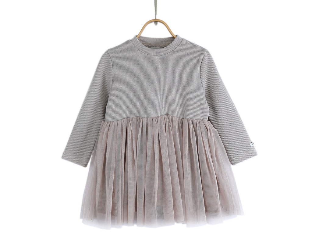 Tilly Dress Grey Dawn (2-3)