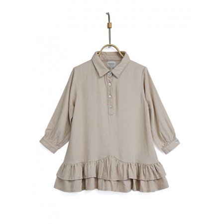 Juul Dress Grey Beige (3-4)