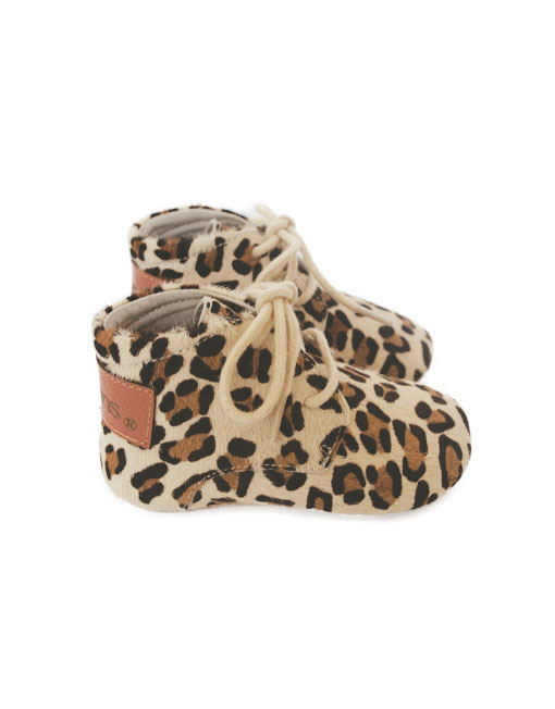 Moons Baby Ava Booties Leopard
